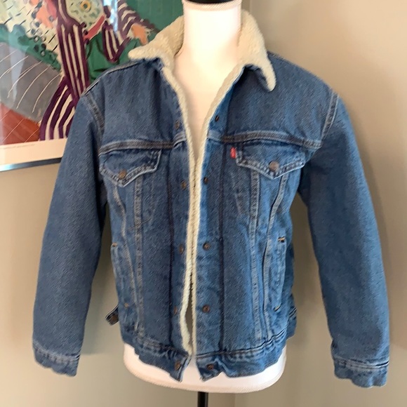 Levi’s Sherpa Lined Denim Jacket